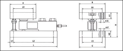 FW稱重模塊，稱重模塊FW-1.1t價格，F(xiàn)W-2.2t稱重模塊